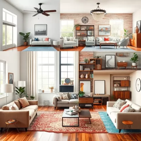 jakie są style wnętrz